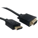 Cablu Video Cablexpert CCP-DPM-VGAM-6, DisplayPort (M) - VGA D-Sub (M), 1,8m, Negru