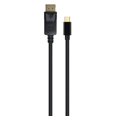 Видео кабель Cablexpert CCP-mDP2-6, MiniDP (M) - DisplayPort (M), 1,8м, Чёрный