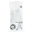 Cablu spiralat al receptorului telefonic Cablexpert TC4P4CS-2M, Alb
