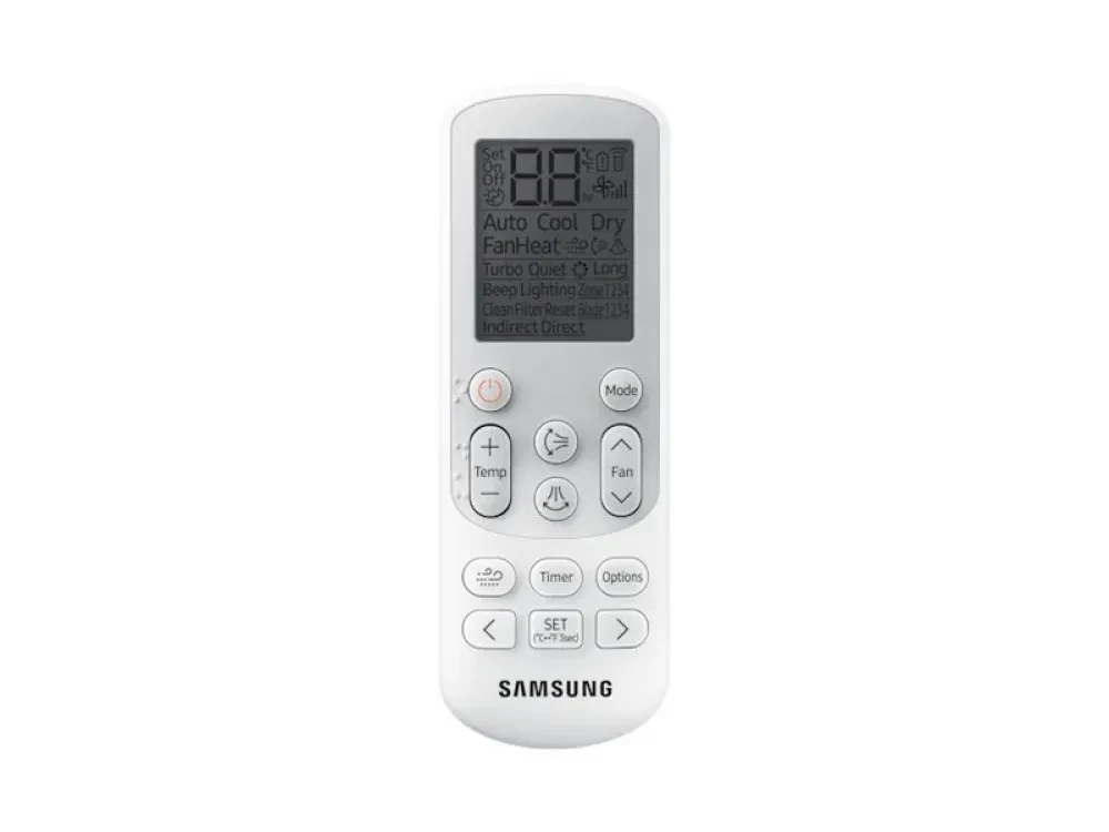 Telecomanda pentru aparat de aer conditionat Samsung AR-EH03E, Alb