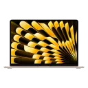 Laptop 15,3" Apple MacBook Air A3241, Starlight, M4 with 10-core CPU and 10-core GPU, 16GB/256GB, macOS Sequoia