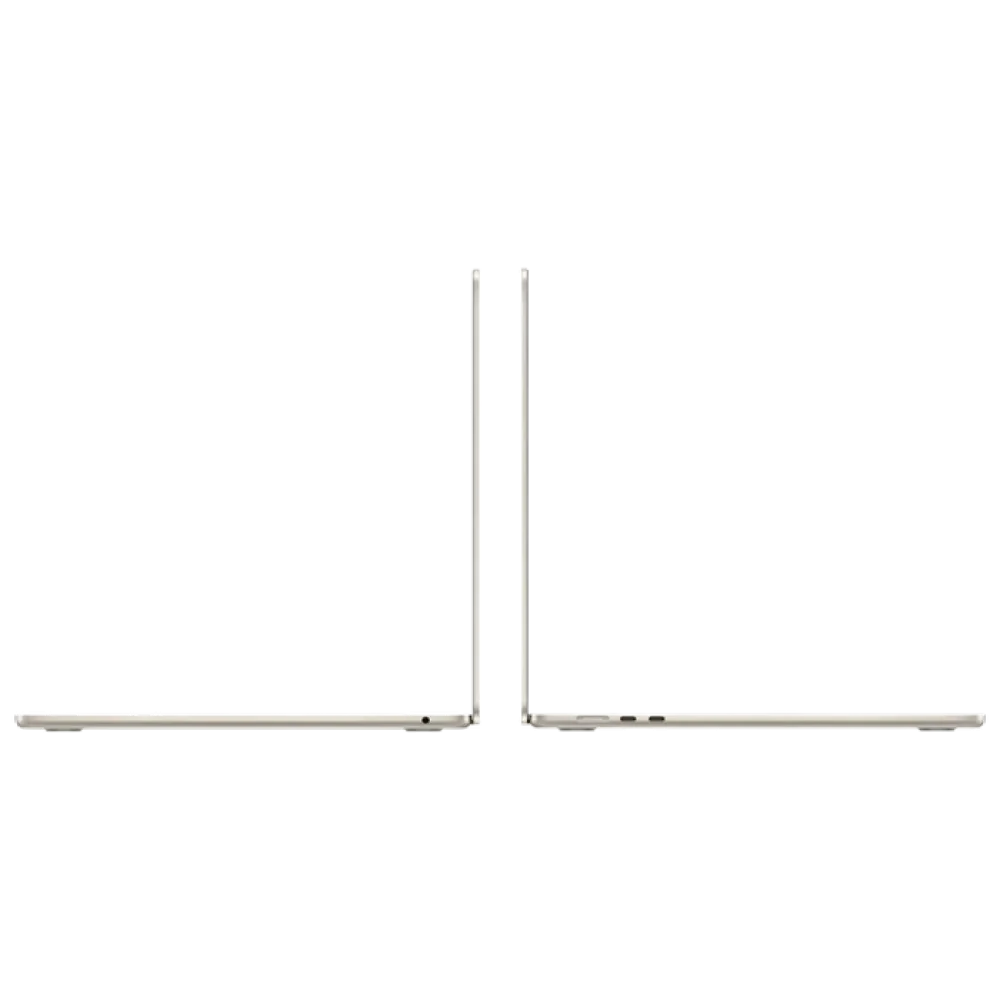 Laptop 15,3" Apple MacBook Air A3241, Starlight, M4 with 10-core CPU and 10-core GPU, 16GB/256GB, macOS Sequoia