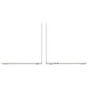 Laptop 15,3" Apple MacBook Air A3241, Starlight, M4 with 10-core CPU and 10-core GPU, 16GB/256GB, macOS Sequoia