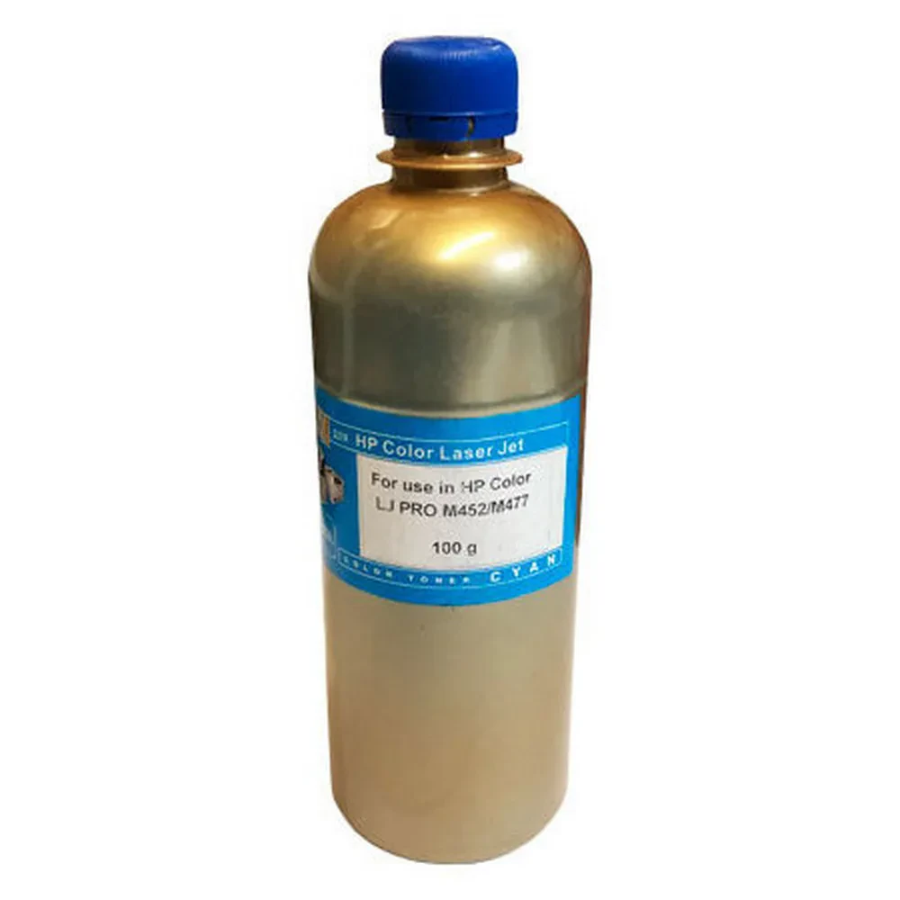 Тонер Mitsubishi HP410/CRG046, 1кг, Голубой