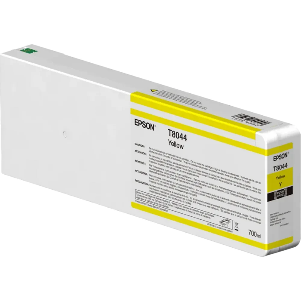 Картридж чернильный Epson T804 UltraChrome HDX/HD, 700мл, Желтый