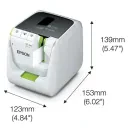 Ленточный принтер для маркировки Epson LW-1000P, Белый
