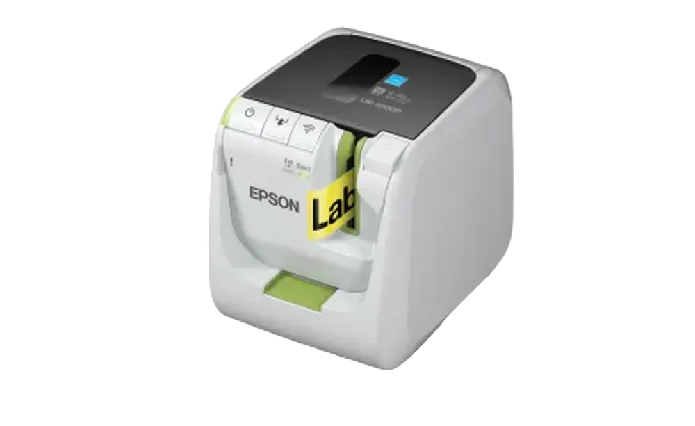 Ленточный принтер для маркировки Epson LW-1000P, Белый