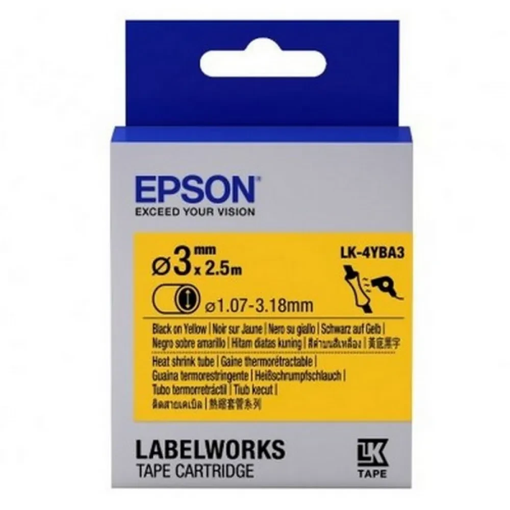 Картридж с лентой Epson LK-4YBA3, 4 мм x 2,5 м