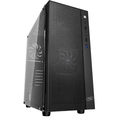 Carcasă PC Deepcool MATREXX 55 MESH, Midi-Tower, Fără PSU, Negru
