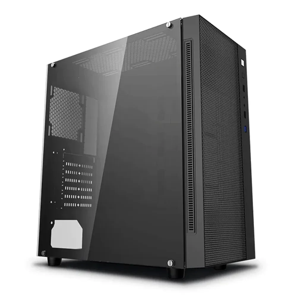 Carcasă PC Deepcool MATREXX 55 MESH, Midi-Tower, Fără PSU, Negru
