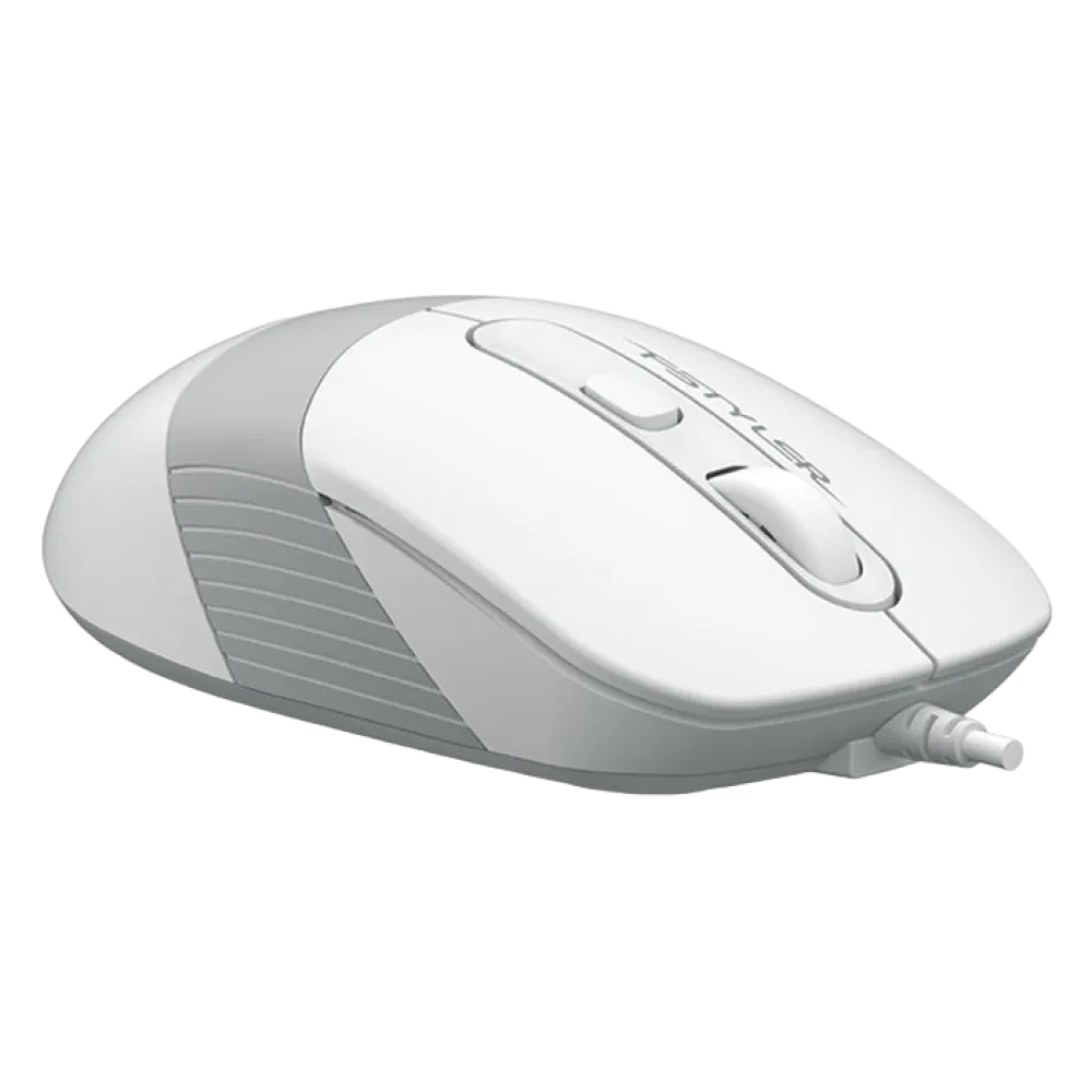 Mouse A4Tech FM10, Alb/Gri