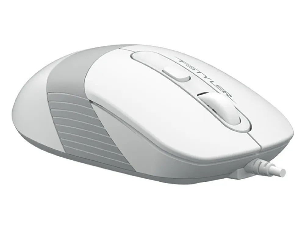 Mouse A4Tech FM10, Alb/Gri
