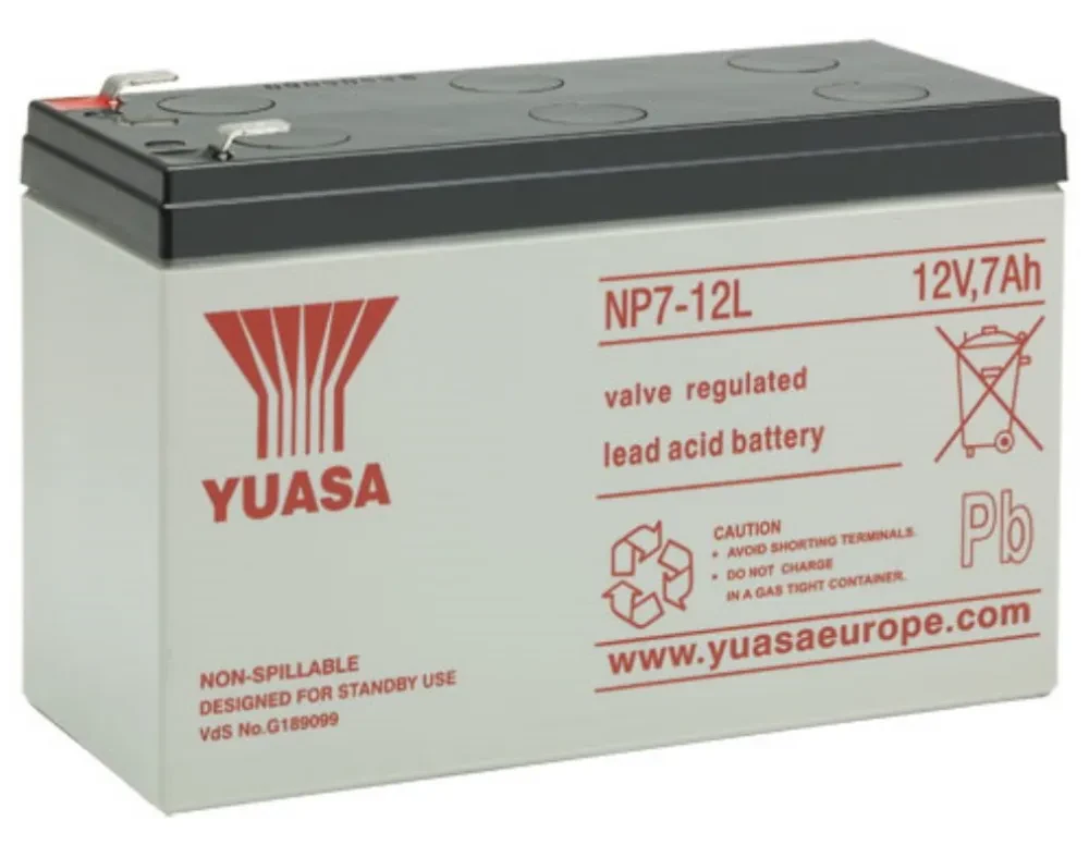 Acumulator UPS Yuasa NP7-12L-TW, 12V 7