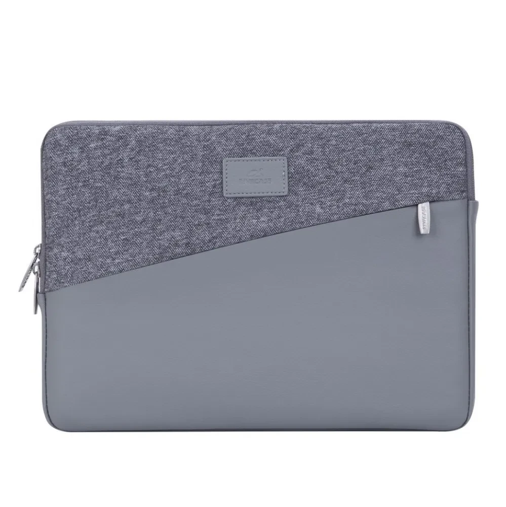 Geantă pentru Laptop RivaCase Egmont, 13.3", Polyester, Gri