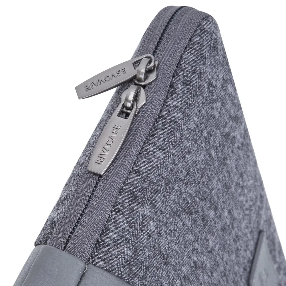 Geantă pentru Laptop RivaCase Egmont, 13.3", Polyester, Gri