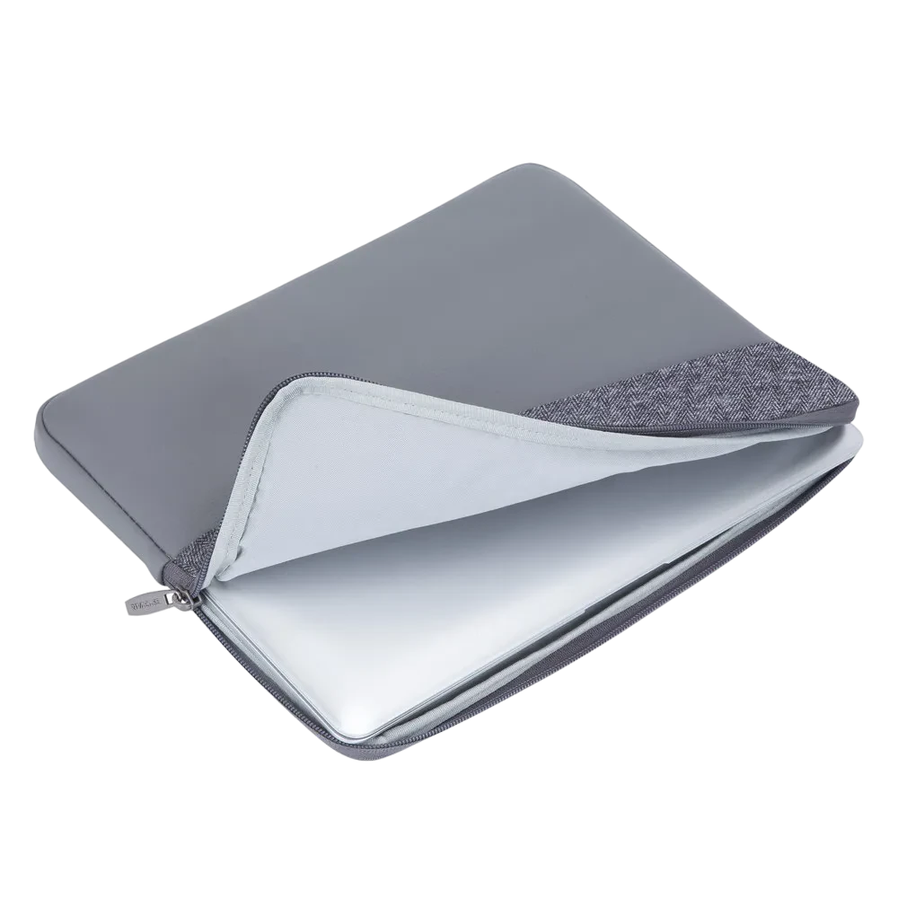 Geantă pentru Laptop RivaCase Egmont, 13.3", Polyester, Gri