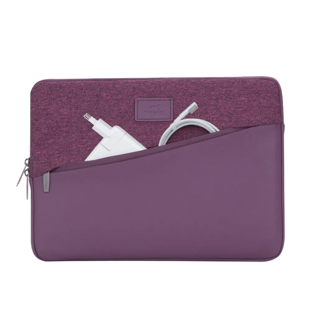 Geantă pentru Laptop RivaCase Egmont, 13.3", Polyester, Roșu