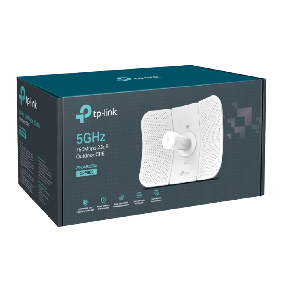 Наружная точка доступа TP-LINK CPE605, 150 Мбит/с, Белый