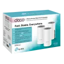 Sistem Wi-Fi Mesh TP-LINK Deco E4 (3-pack), Alb