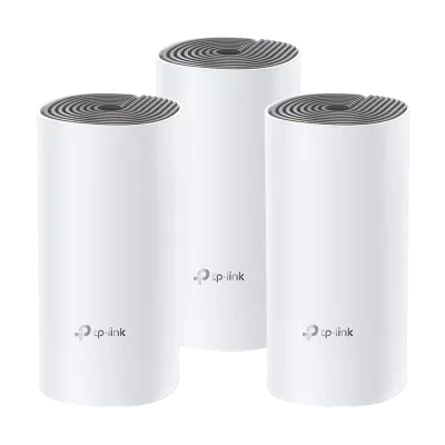 Sistem Wi-Fi Mesh TP-LINK Deco E4 (3-pack), Alb
