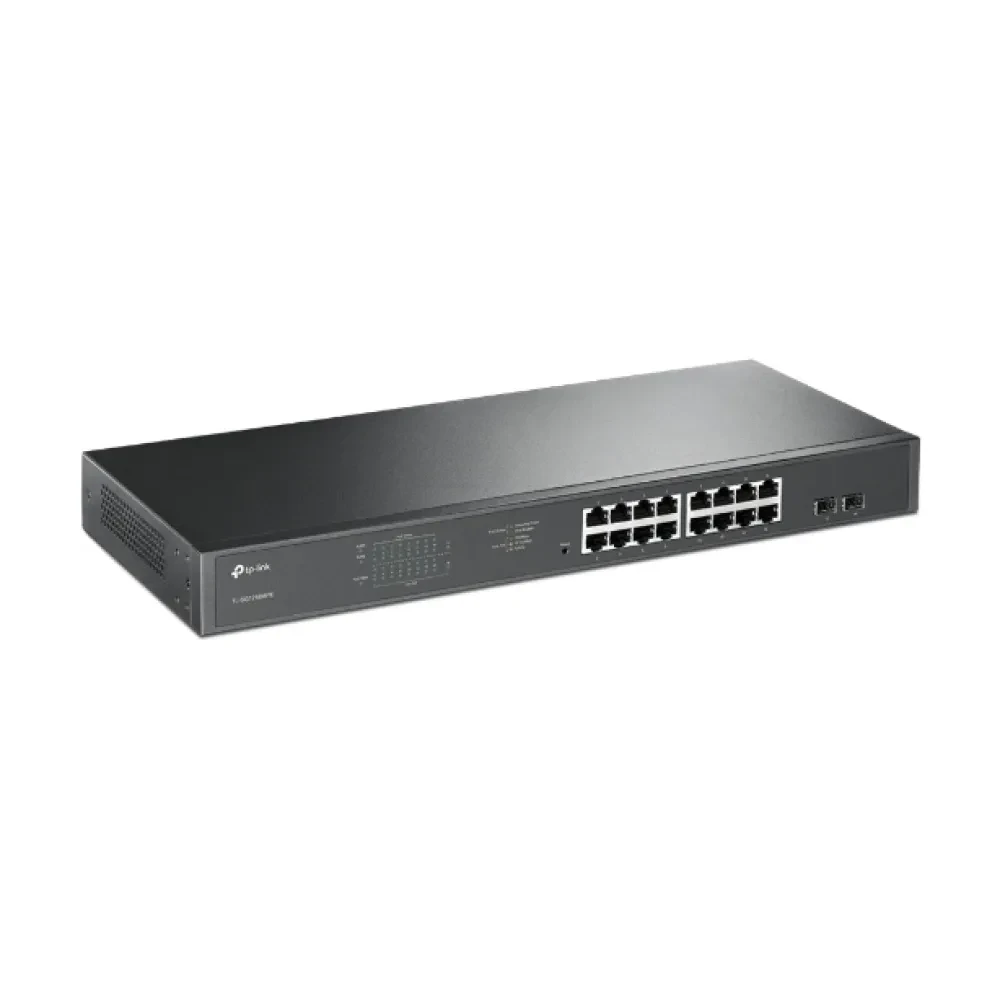 Switch de rețea TP-LINK TL-SG1218MPE, 16x 10/100/1000 Mbps, 2x SFP