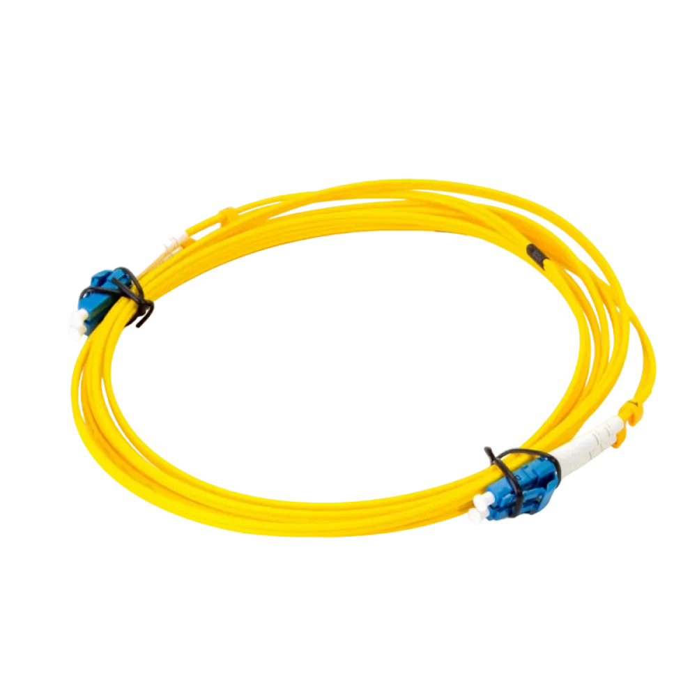 Patch cord APC Electronic LC-LC Duplex 3M SM, 3m, Galben