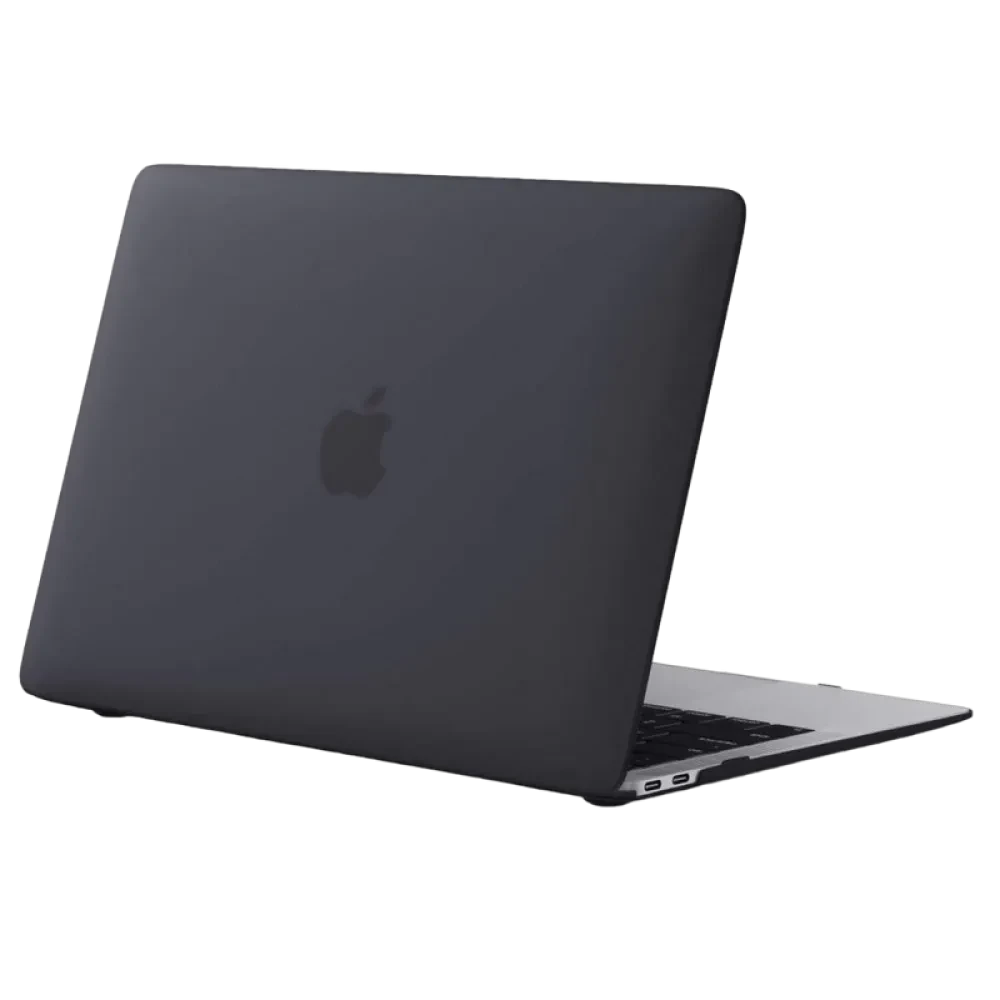 Husă pentru laptop Tech Protect Smartshell Macbook Air 13 (2018-2020), 13.3", Policarbonat, Negru mat