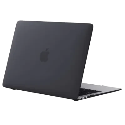Husă pentru laptop Tech Protect Smartshell Macbook Air 13 (2018-2020), 13.3", Policarbonat, Negru mat