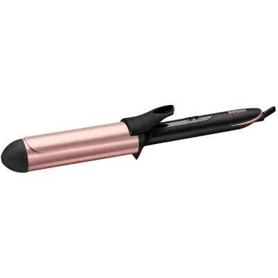 Ondulator de păr BaByliss Rose Quartz C453E, Negru | Roz