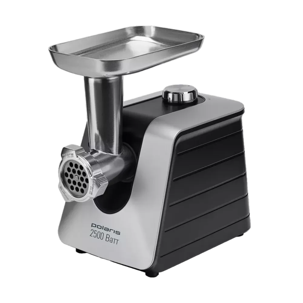 Mașină de tocat carne Polaris PMG2546, Oțel Inoxidabil Negru
