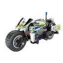 Конструктор XTech Pull Back Police Motorbike