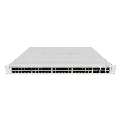 Router MikroTik CRS354-48P-4S+2Q+RM, Alb