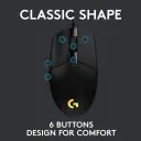 Gaming Mouse Logitech G102, Negru