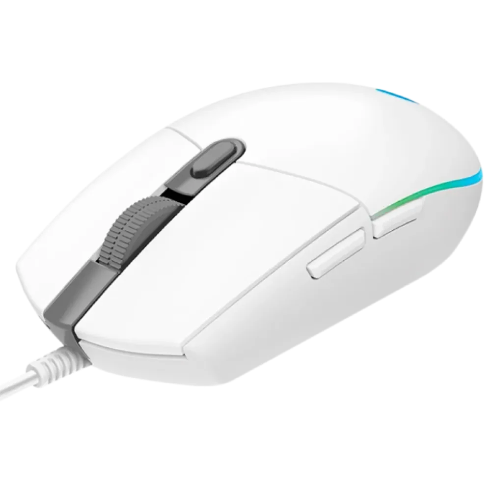 Gaming Mouse Logitech G102, Alb