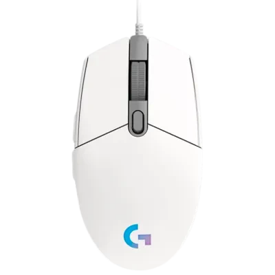 Gaming Mouse Logitech G102, Alb