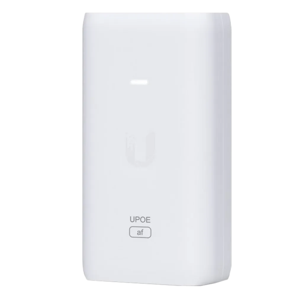 Injector PoE Ubiquiti U-POE-AF, Alb