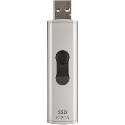 Внешний портативный SSD накопитель Transcend ESD320A, 512 GB, Серый (TS512GESD320A)