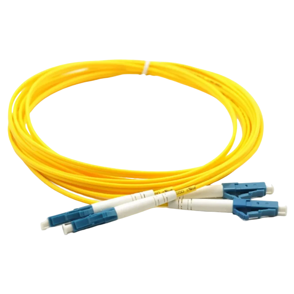 Patch cord APC Electronic FO-P005, 7m, Galben