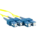 Patch cord APC Electronic FO-P007, 1m, Galben
