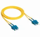 Patch cord APC Electronic FO-P008, 2m, Galben