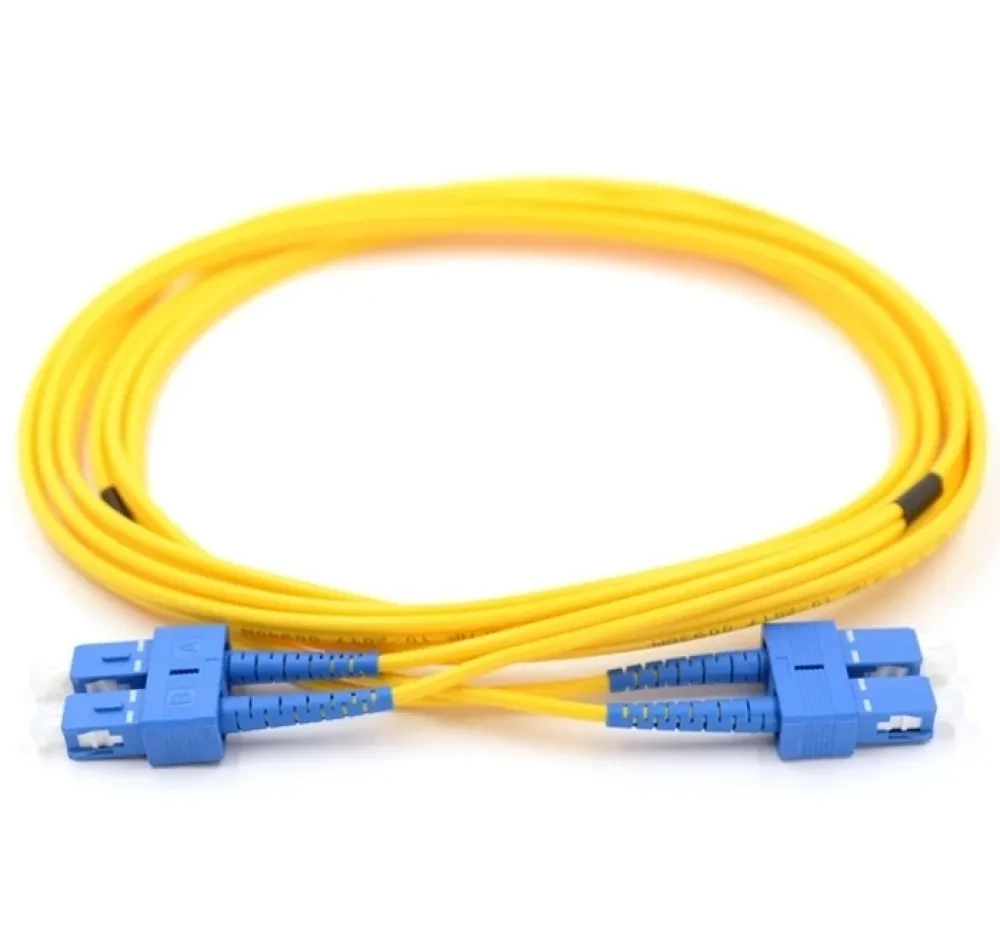Patch cord APC Electronic FO-P012, 10m, Galben