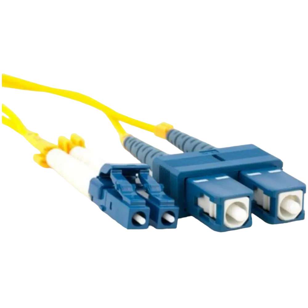 Patch cord APC Electronic FO-P013, 1m, Galben