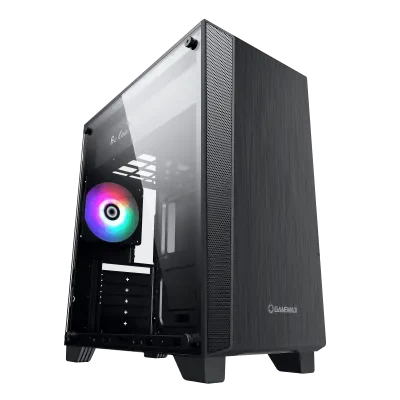 Carcasă PC Gamemax Nova N5, Midi-Tower, Fără PSU, Negru