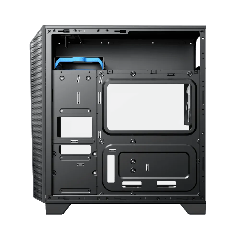 Carcasă PC Gamemax Nova N5, Midi-Tower, Fără PSU, Negru