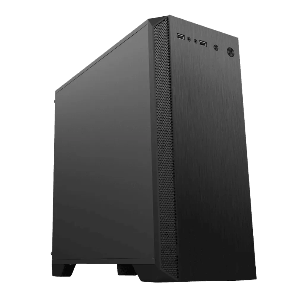 Carcasă PC Gamemax Silent Hill, Midi-Tower, Fără PSU, Negru