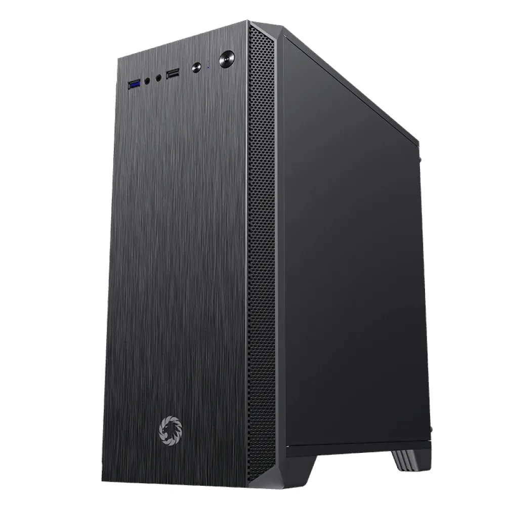 Carcasă PC Gamemax Silent Hill, Midi-Tower, Fără PSU, Negru