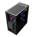 Carcasă PC Gamemax Draco XD, Midi-Tower, Fără PSU, Negru
