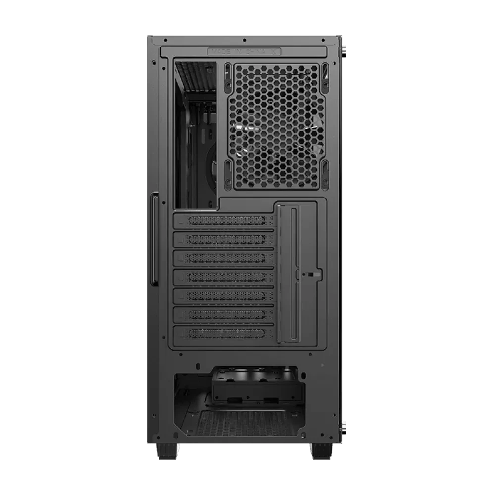 Carcasă PC Gamemax Draco XD, Midi-Tower, Fără PSU, Negru