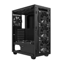 Carcasă PC Gamemax Draco XD, Midi-Tower, Fără PSU, Negru