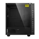 Carcasă PC Gamemax Draco XD, Midi-Tower, Fără PSU, Negru